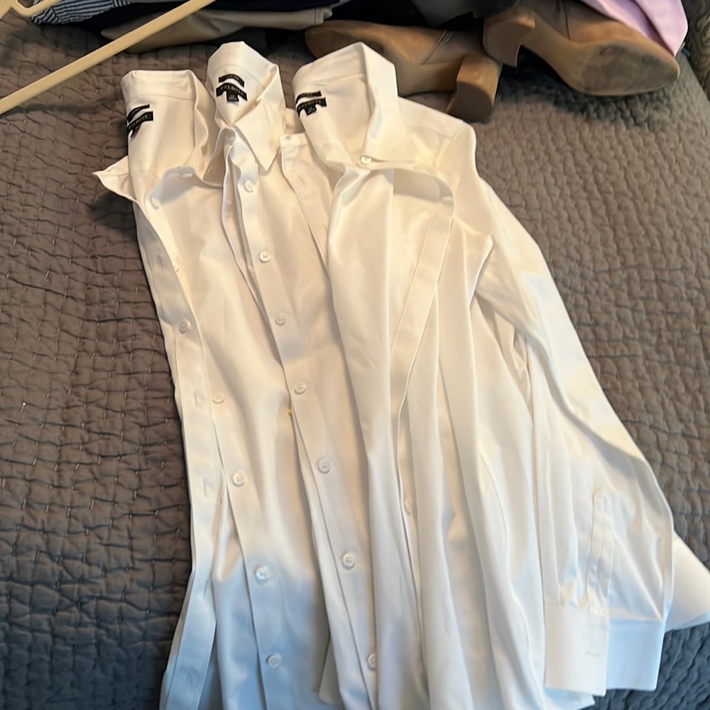 Set of 3 Talbots Non Iron Dress Shirts